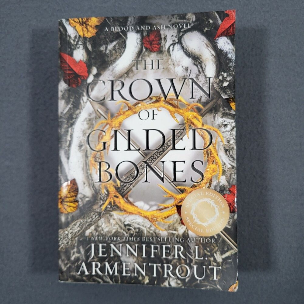 The Crown of Gilded Bones Special Edition Jennifer Armentrout Sprayed Edges PB